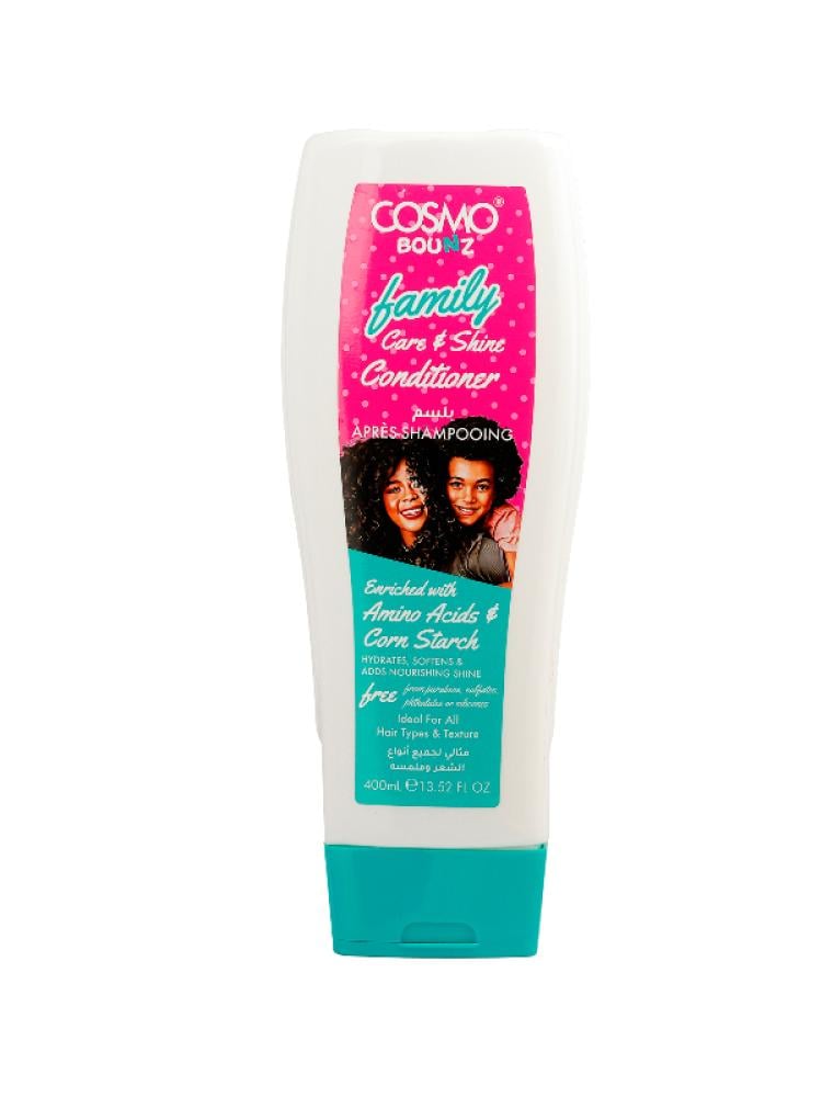 Cosmo Bounz Family Care & Shine Hair Conditioner - Sulfate-Free - 400ml