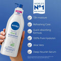 Nivea Aloe Vera Body Lotion for Normal to Dry Skin - 625ml