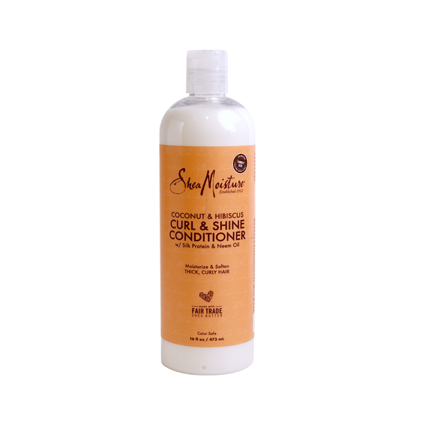 Shea Moisture Coconut & Hibiscus Curl & Shine Conditioner, 473ml