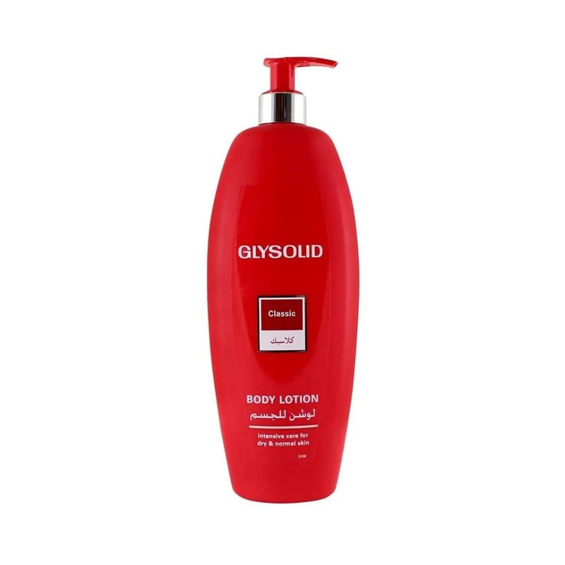 Glysolid Classic Musk Lotion with Chamomile Oil, Allantoin & Glycerin, 500ml