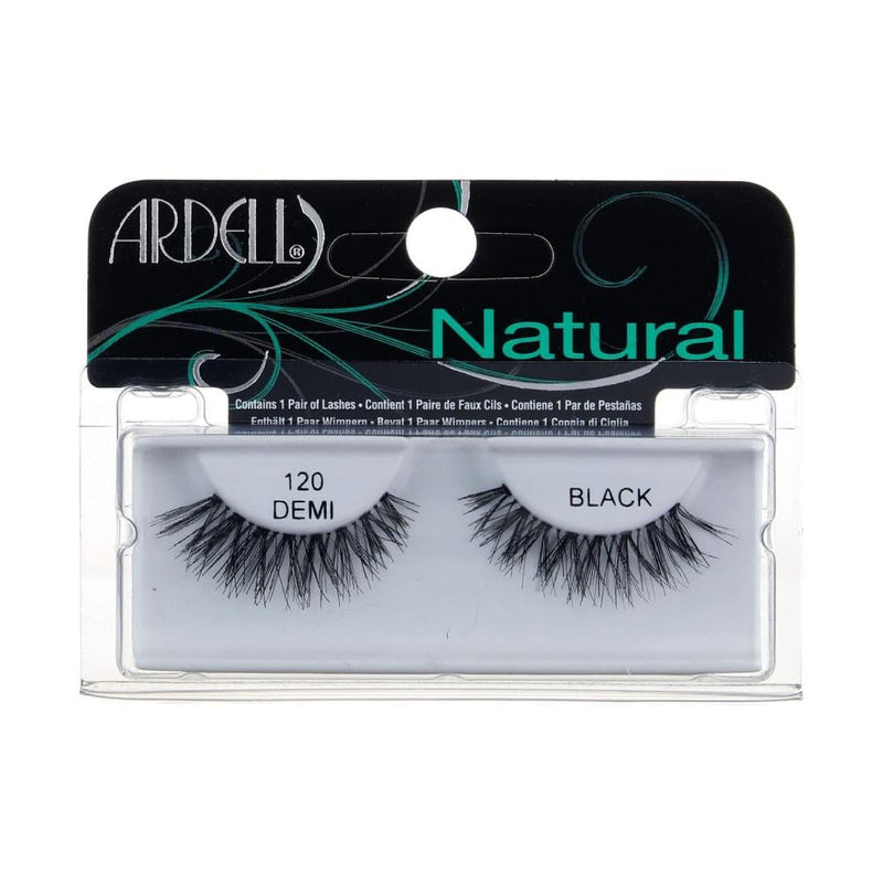 Ardell 120 Natural Eyelashes, Handmade Sterilized Hair, Reusable