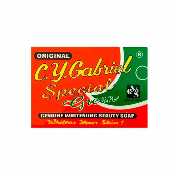 Cy Gabrielle Special Green Soap, Daily Cleansing Bar for Sensitive Skin, 135g
