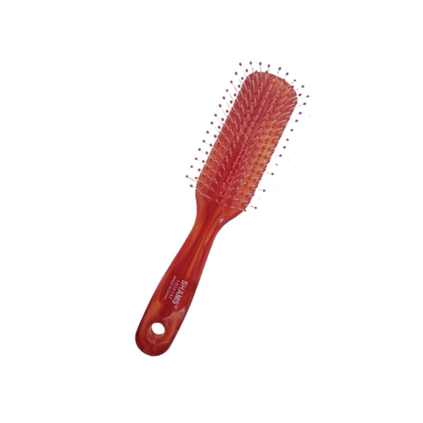 Shams 18001AT Detangling Hairbrush Flexible Gentle Bristles for Wet or Dry Hair