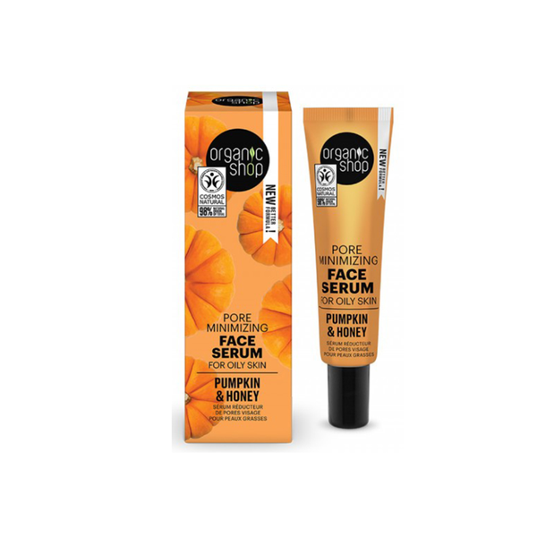 Organic Shop Pumpkin Honey Pore Minimizing Serum Oily Skin 30ml