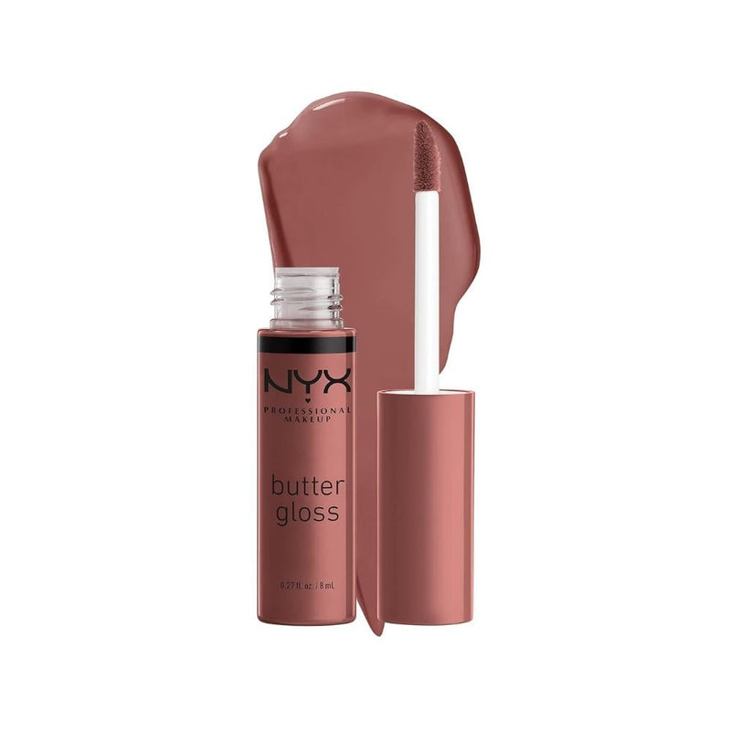 NYX Butter Gloss Lip Gloss Non-Sticky Speckled Toffee Shade