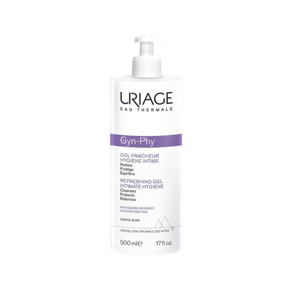 Uriage Gine-Fit Intimate Cleansing Gel, pH Balanced, 500ml