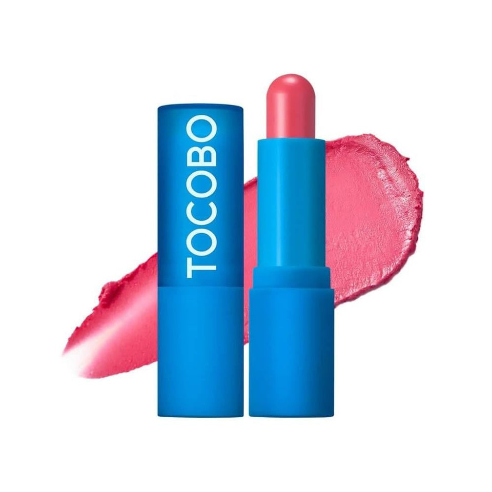 Tocobo Powder Cream Lip Balm Rose Petal 032 Moisturizing Velvety Finish 3.5g