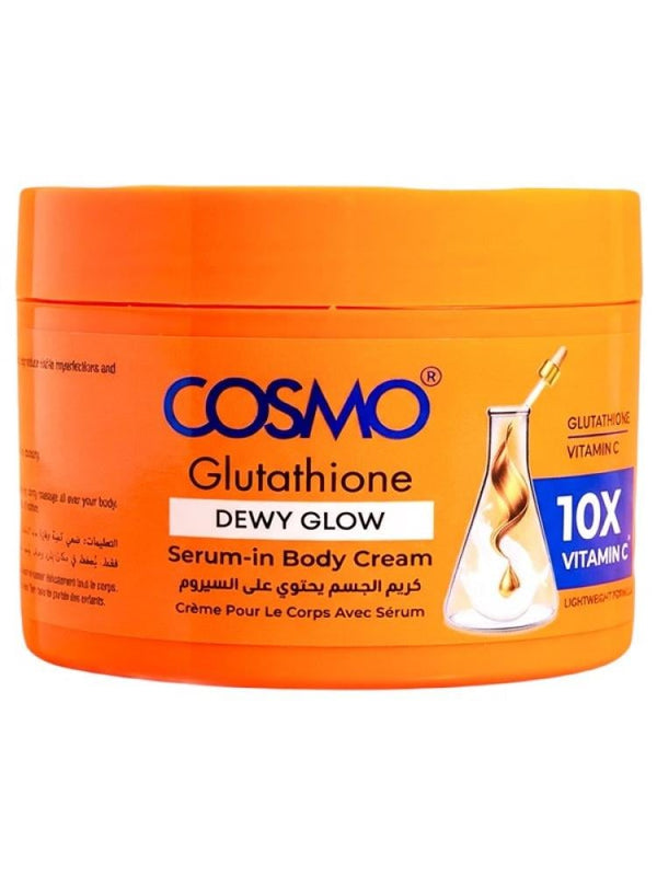 Cosmo Dewy Glow Vitamin C Glutathione Body Cream - 400ml