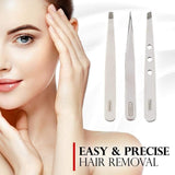 Titania Stainless Steel Tweezers Grooming Tool Precise Hair Removal 1090/61B