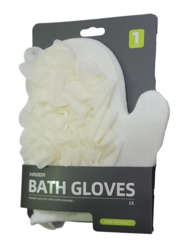 Haoda Fingertip Bath Sponge - Creamy