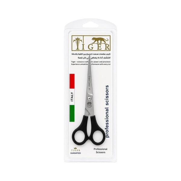 Hair Cutting Scissors Lightweight Plastic Handle Precision Tiger 6mm