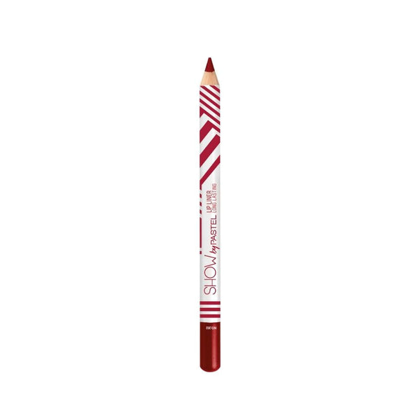 Red Lip Liner Long-Lasting Definition Berry Red Shade Show By Pastel 1pc