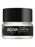 AGIVA Styling Gel Clear - Strong Hold, Natural Shine, Residue-Free, 700ml