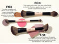 Jessup Makeup Brush Set 3 Pieces T508