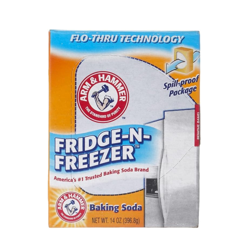 Baking Soda Odor Eliminator Fridge and Freezer Deodorizer Arm & Hammer 396g