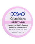 Cosmo Brightening Multivitamin Glutathione Body Cream for Radiance 400ml