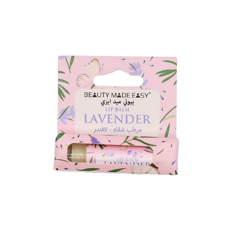 Lavender Flavored Lip Balm Hydrating Dry Lips BeautyMed 4g