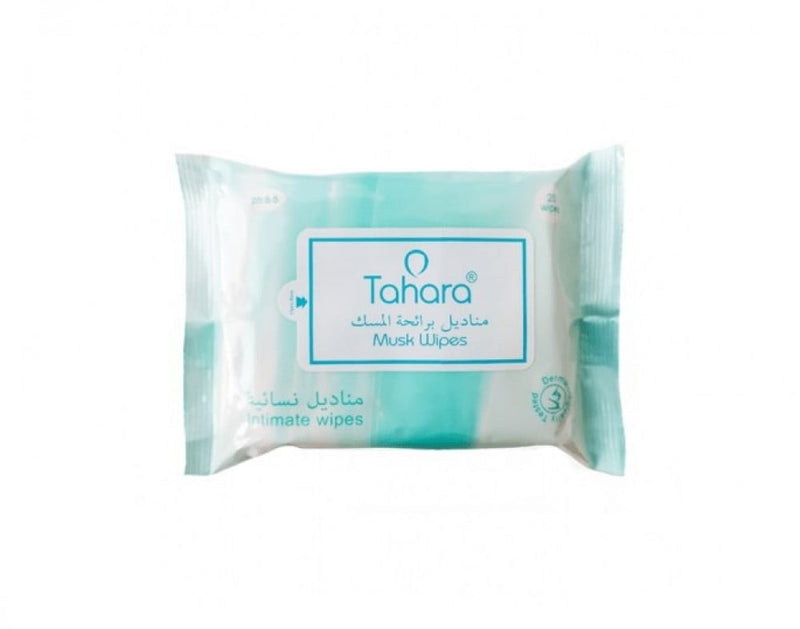 Tahara Musk Feminine Cleansing Wipes, Scented, 20 Count