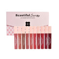 Kevin & Coco Matte Liquid Lipstick Set, 10 Assorted Shades