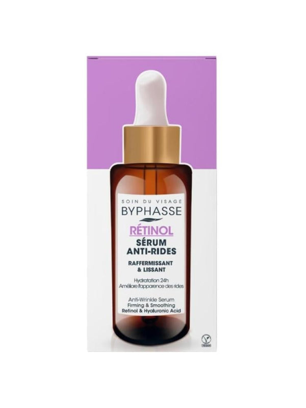 Byphasse Retinol Serum Hyaluronic Acid Vitamin E Anti-Aging 50ml