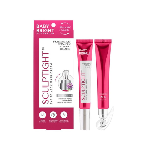 Baby Bright Sculptite Eye and Neck Mask Cream, 20ml, Anti-Wrinkle