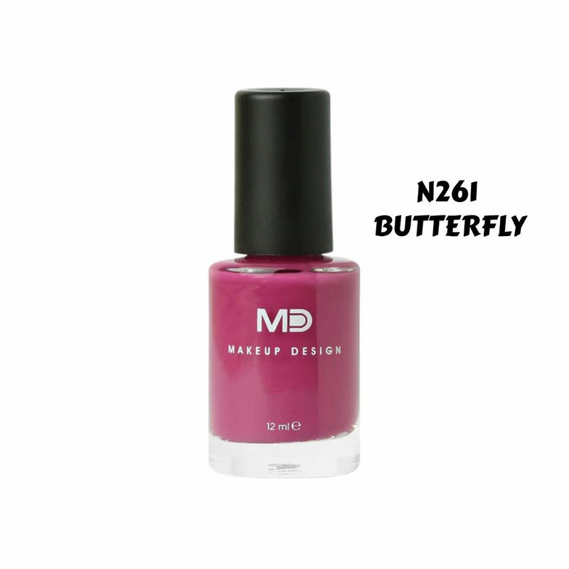 MD Nail Polish N261 12ml Long-Lasting Quick-Dry Formula