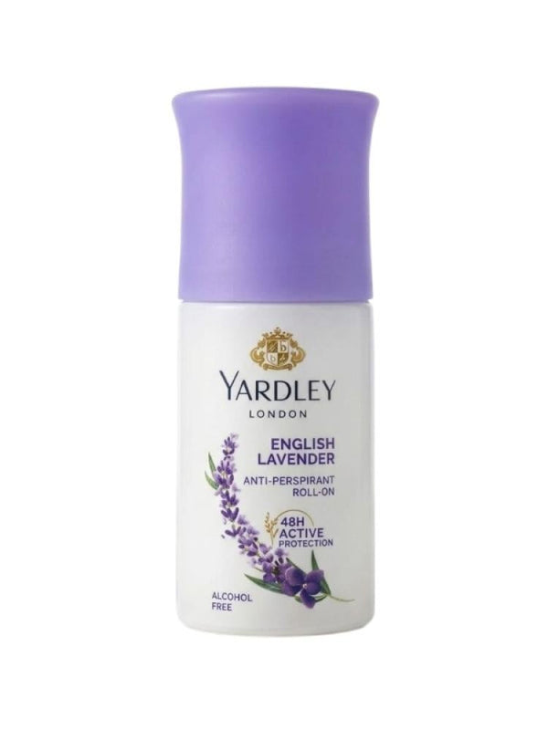 Yardley London English Lavender Anti-Perspirant Roll-On - 50ml