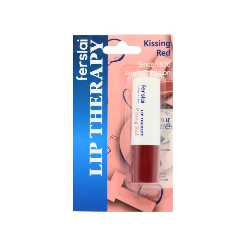 Farsali Lip Balm, Kissing Red, Hydrating Tinted Formula