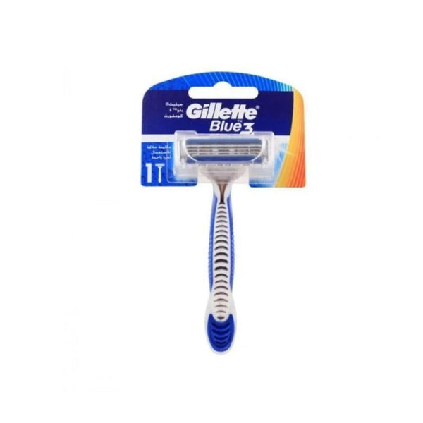 Gillette Blue 3 Comfort Disposable Razor 3 Blades Pivoting Head