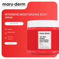 Maru Derm Intensive Moisturizing Body Cream with 10% Urea - 400ml