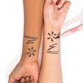 Pink Flash Liquid Eyeliner Pencil BK01, Waterproof, Matte Black