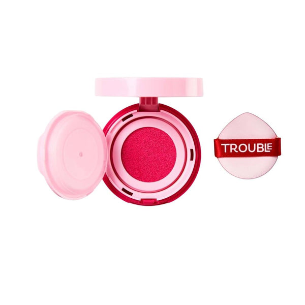 Pink Liquid Blush Cushion Press Play Non-Stop Hot Pink Troublemaker 10ml