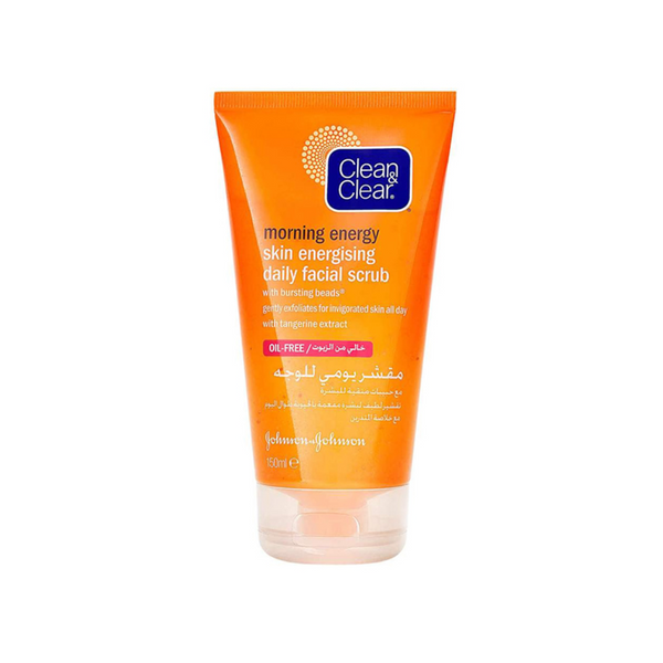 Clean & Clear Daily Facial Scrub for Exfoliating and Deep Cleansing, 150ml