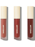 Matte Liquid Lipstick Set Mini 3 Shades Long-Lasting SHEGLAM 3pcs