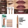 Make Up For Ever Artist Color Pencil Set, 5 Piece Mini Matte Lip Liner
