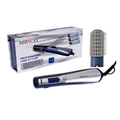 Soft Hair SF-2008 Hair Dryer Brush Styler Blue/Gray with 1 Comb