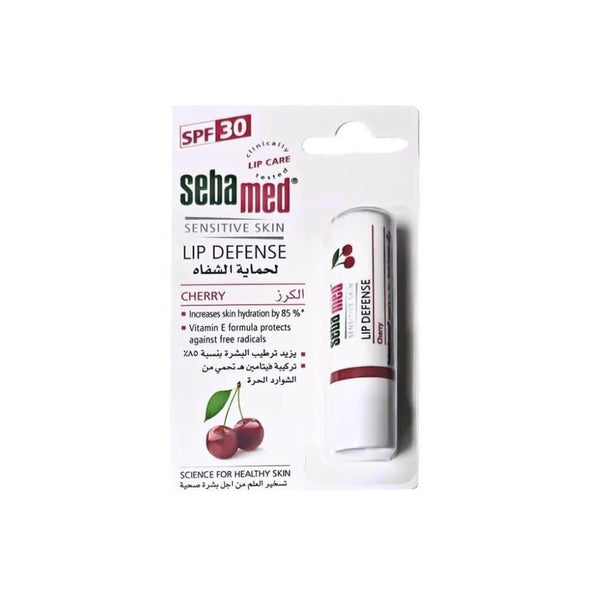 SPF30 Lip Balm Hydrating Protective Cherry Extract Sebamed 4.8g