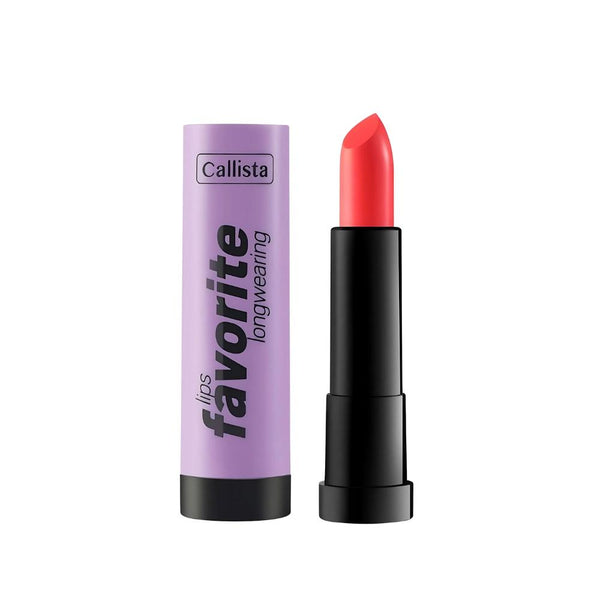 Callista Lips Favorite Creamy Rouge Lipstick 304 Tangerino Shea Butter Macadamia Oil