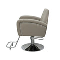 Salon System New York Style Hairdressing Chair Light Grey