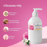 Enchanteur Antibacterial Liquid Hand Soap Romantic Floral Scent Cleansing 300ml