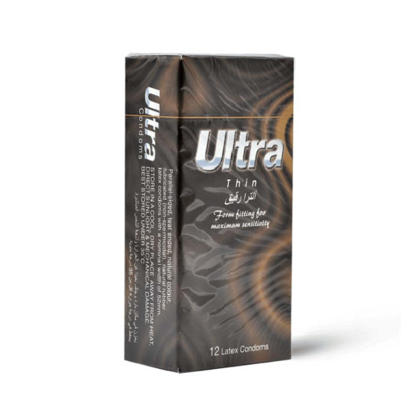 Ultra Dotted Condoms Strawberry Scented 12 Count
