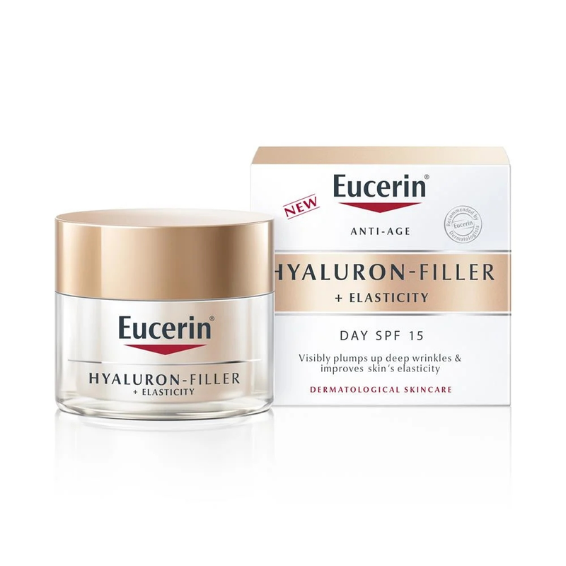 Eucerin Hyaluron-Filler Day Cream SPF 15, Anti-Aging, 50ml