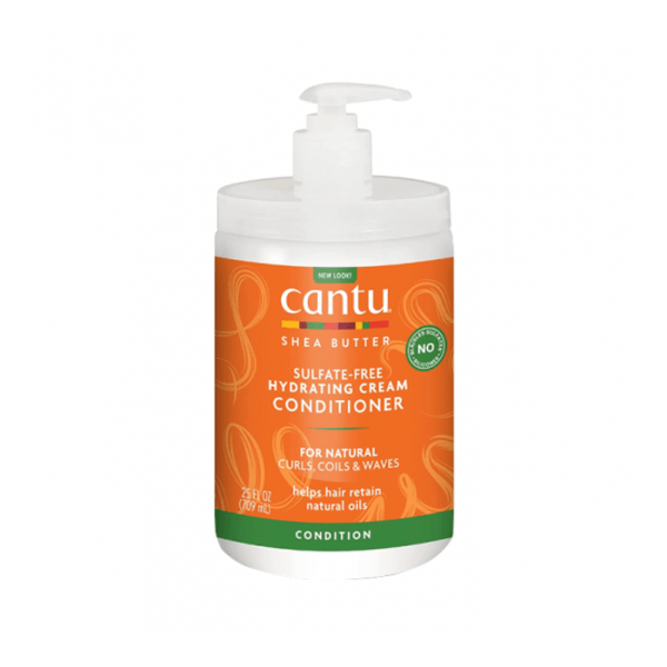 Cantu Shea Butter Moisturizing Conditioner, Dry and Frizzy Hair, 709g