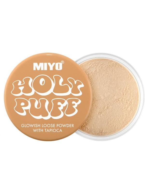 Miyo Holly Puff Shiny Setting Powder - 6g