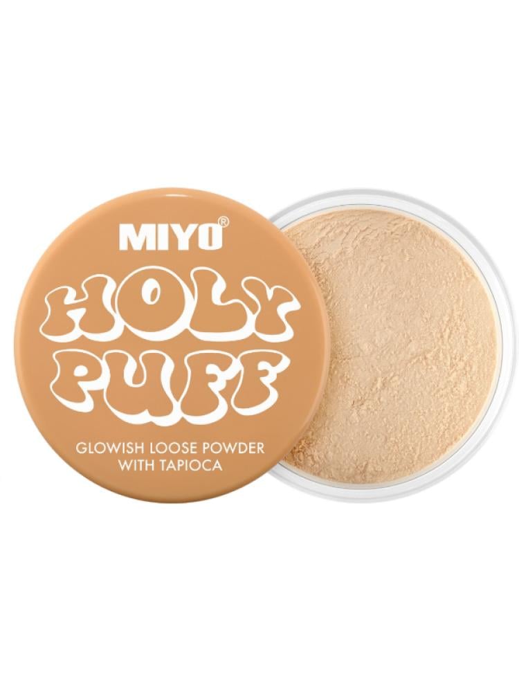 Miyo Holly Puff Shiny Setting Powder - 6g