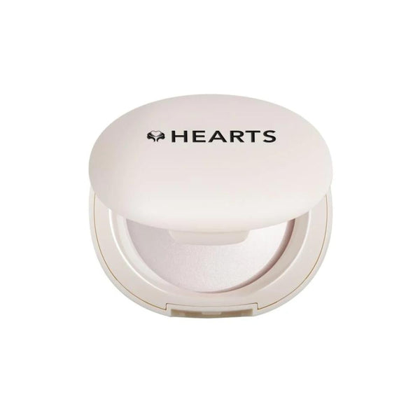 Hearts Diamond Highlighter, 001 White Gold, Face and Body Shimmer