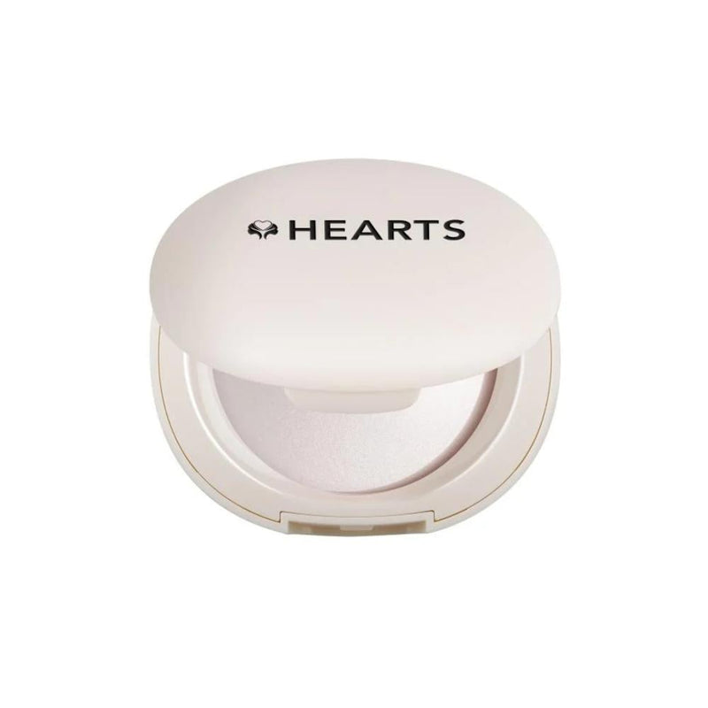 Hearts Diamond Highlighter, 001 White Gold, Face and Body Shimmer