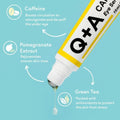 Caffeine Eye Serum Puffiness Dark Circles Q+A 15ml