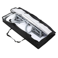 Salon System Portable Manicure Table with Arm Rest & Drawer - White