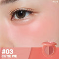 4U2 Duo Cream Blush - Nude Pinkish Brown Muted Coral | No. 03 Cutie Pie - 2.8g | Vegan
